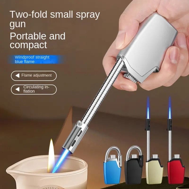 Long Flexible Neck Lighter, Unusual 360° Cigarette Cigar Torch Lighter, Portable Windproof Butane Gas Lighter, Windproof Straight Flush Spray Lighter, Folding Flexible Tube Direct Charge Lighter, Convenient Folding Candle Lighter Long Flexible Neck Lighter, Unusual 360° Cigarette Cigar Torch Lighter, Portable Windproof Butane Gas Lighter, Windproof Straight Flush Spray Lighter, Folding Flexible Tube Direct Charge Lighter, Convenient Folding Candle Lighter
